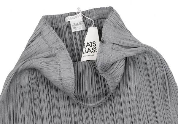 プリーツプリーズPLEATS PLEASE プリーツAラインスカート グレー2 K-131617_005