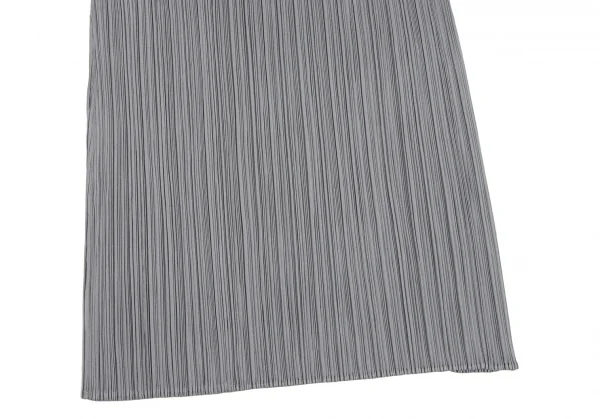 プリーツプリーズPLEATS PLEASE プリーツAラインスカート グレー2 K-131617_006