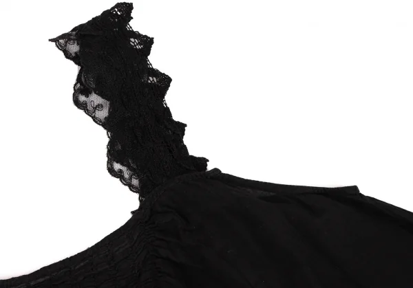 sunaokuwahara Lace Switching Dyed Sleeveless Tunic K-131682_005