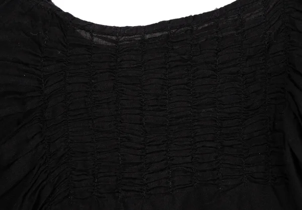 sunaokuwahara Lace Switching Dyed Sleeveless Tunic K-131682_006