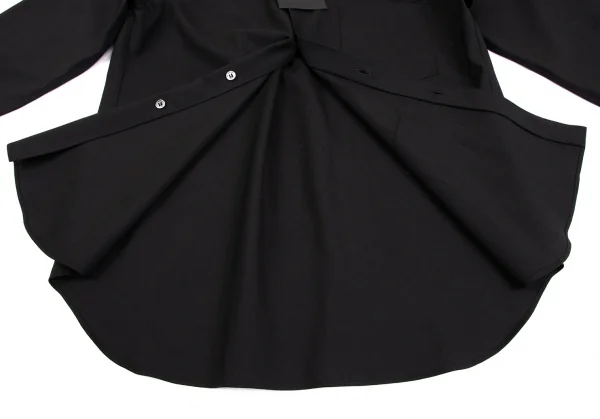 COMME des GARCONS HOMME DEUX Double Pocket Wool Shirt K-131707_009