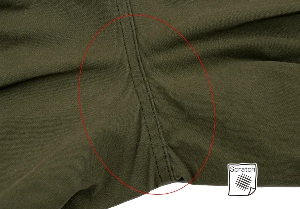 コムデギャルソン オムドゥCOMME des GARCONS HOMME DEUX サイドベルトツータックハーフパンツ カーキM K-131709_014