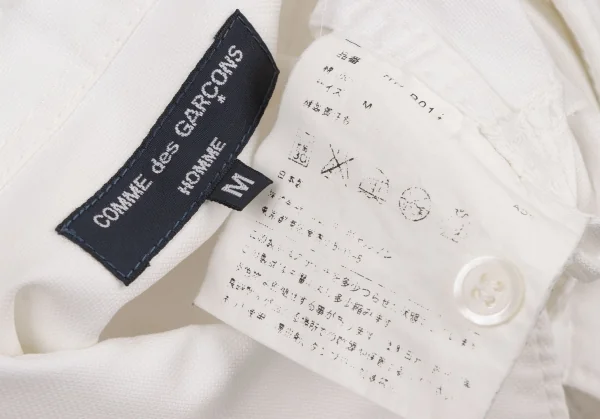 COMME des GARCONS HOMME Cotton Front Switching Shirt K-131712_019