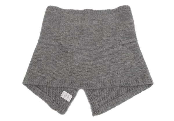 sunaokuwahara Mohair Blend Knit Cape K-131719_010