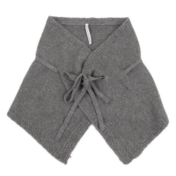 sunaokuwahara Mohair Blend Knit Cape K-131719_002