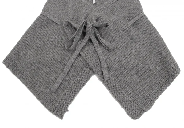 sunaokuwahara Mohair Blend Knit Cape K-131719_004