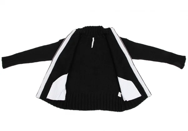 sunaokuwahara Mohair Blend Driver's Knit Sweater K-131720_010