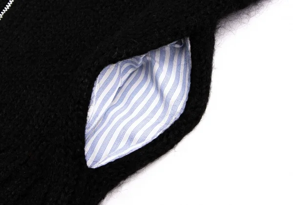 sunaokuwahara Mohair Blend Driver's Knit Sweater K-131720_009