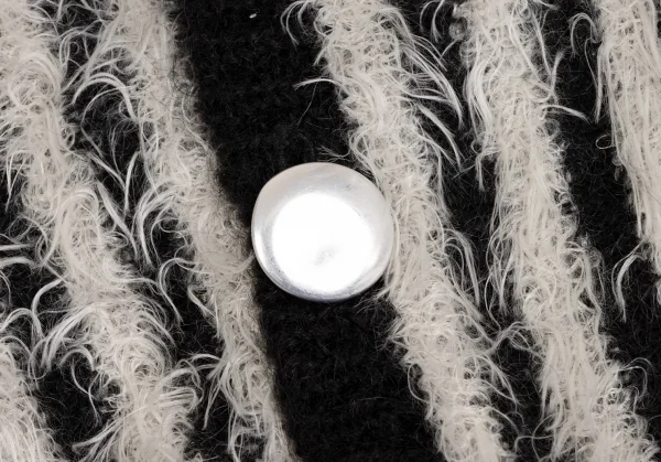 sunaokuwahara Mohair Blend Stripe Cape Cardigan K-131724_005