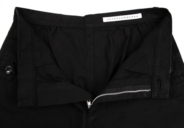 sunaokuwahara Dyed Cotton Shorts  K-131727_005
