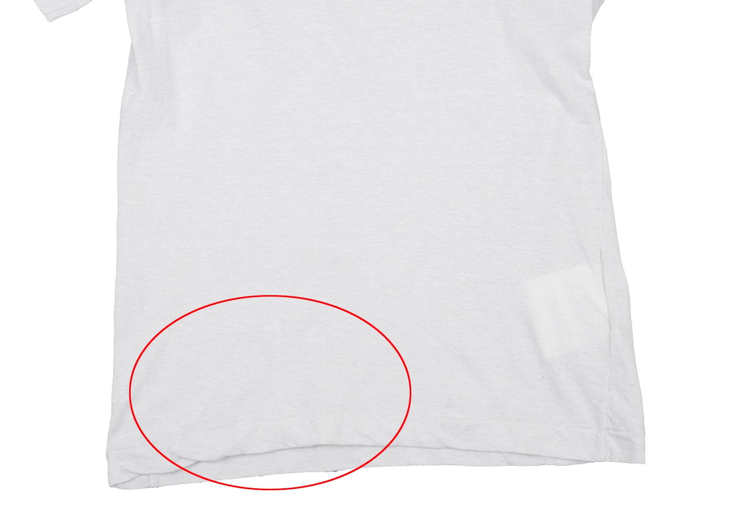 コムデギャルソンCCOMME des GARCONS ナイロンポリグリッターTシャツ 白S位 【レディース】 コムデギャルソンCOMME des GARCONS ナイロンポリグリッターT