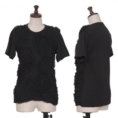 COMME des GARCONS Lace Decoration T Shirt
