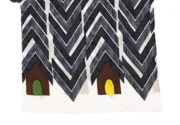 ISSEY MIYAKE me House Printed Stretch Pleats T Shirt K-131814_007