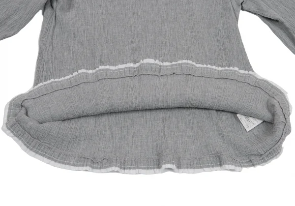 TSUMORI CHISATO Pleated Flare Sleeve T Shirt K-131816_010