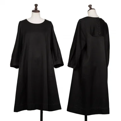 tricot COMME des GARCONS Dyed Shiny Cotton Rayon Dress