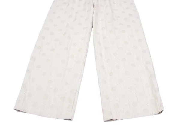 Yohji Yamamoto POUR HOMME Lining Linen Cotton Foil Dot Stripe Pants K-131919_009
