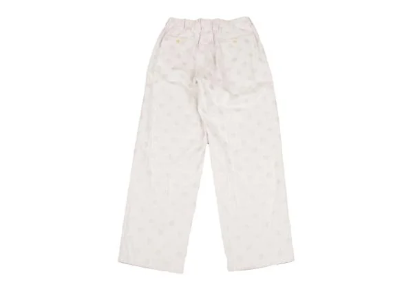 Yohji Yamamoto POUR HOMME Lining Linen Cotton Foil Dot Stripe Pants K-131919_012