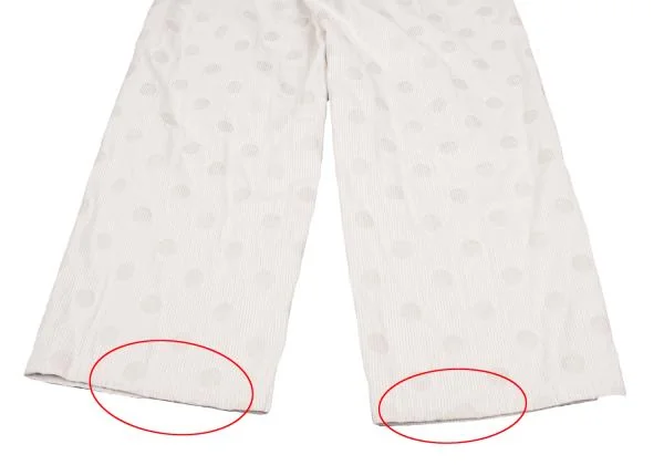 Yohji Yamamoto POUR HOMME Lining Linen Cotton Foil Dot Stripe Pants K-131919_015