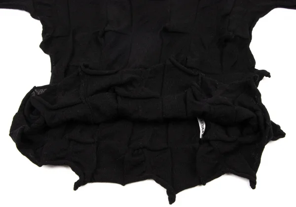 ISSEY MIYAKE Panel Switching Knit Sweater K-131924_011