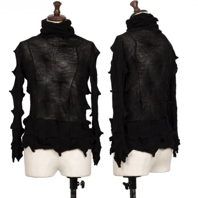 ISSEY MIYAKE Panel Switching Knit Sweater