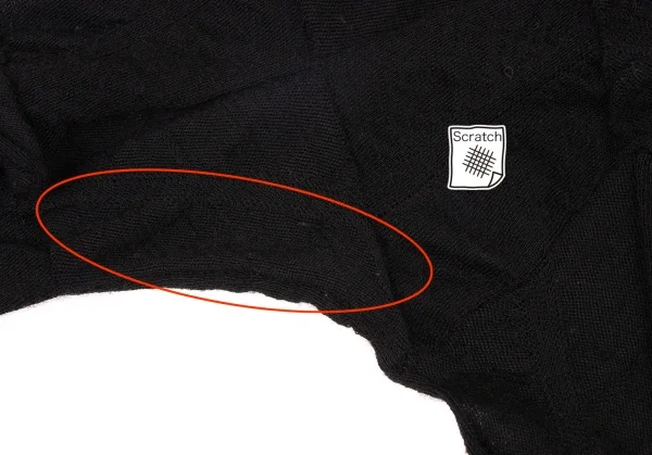 ISSEY MIYAKE Panel Switching Knit Sweater K-131924_004