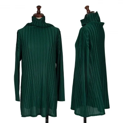 PLEATS PLEASE Pleated Turtleneck Tops