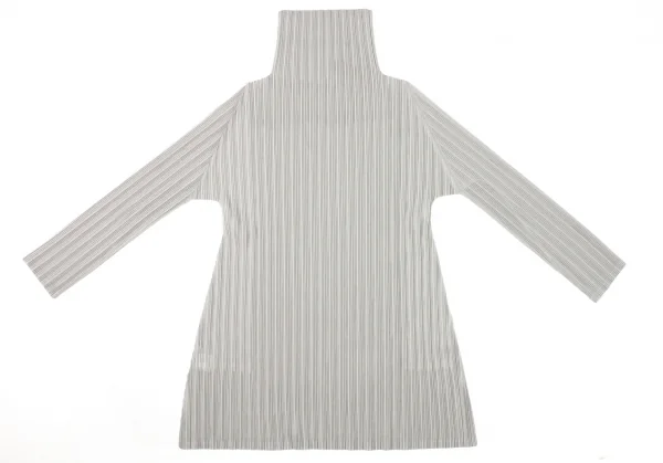 PLEATS PLEASE Turtle Neck Flare T Shirt K-131940_011