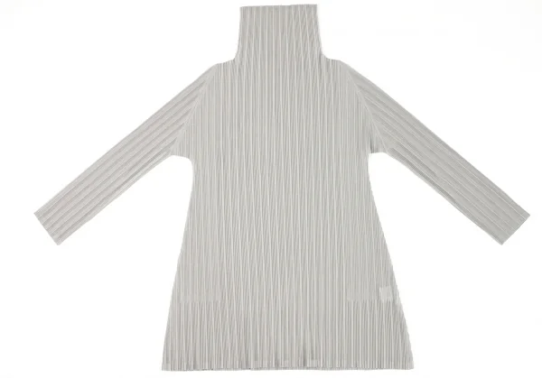 PLEATS PLEASE Turtle Neck Flare T Shirt K-131940_002