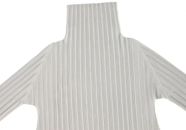 PLEATS PLEASE Turtle Neck Flare T Shirt K-131940_003