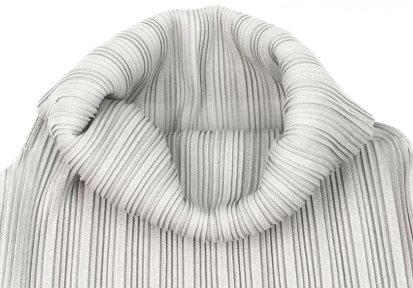 PLEATS PLEASE Turtle Neck Flare T Shirt K-131940_006