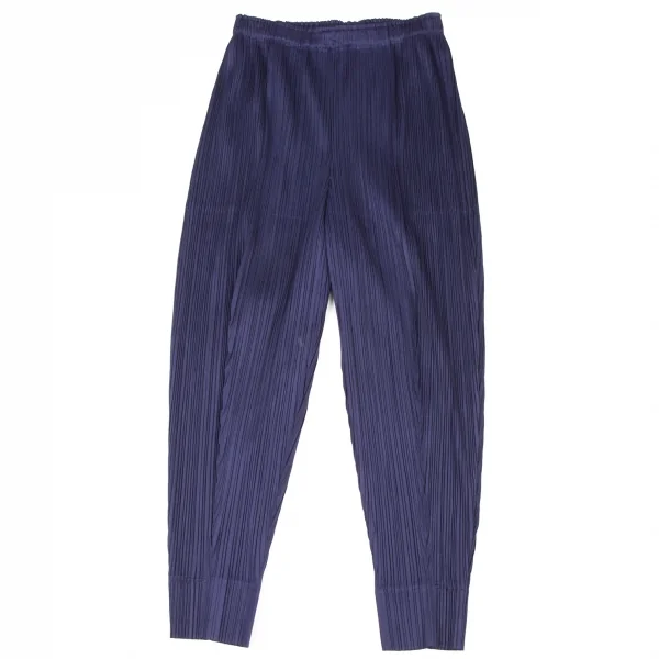 PLEATS PLEASE Tapered Pants Navy 2 K-131943_001