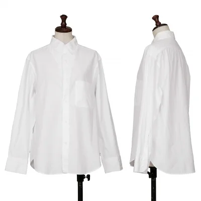 Y's Cutting Collar Design Long Sleeve Shirt