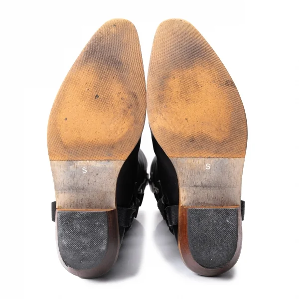sunaokuwahara Ring Belt Leather Long Boots K-131995_013