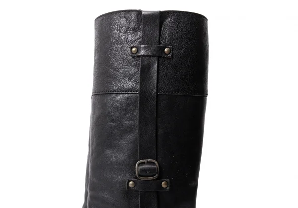 sunaokuwahara Ring Belt Leather Long Boots K-131995_006