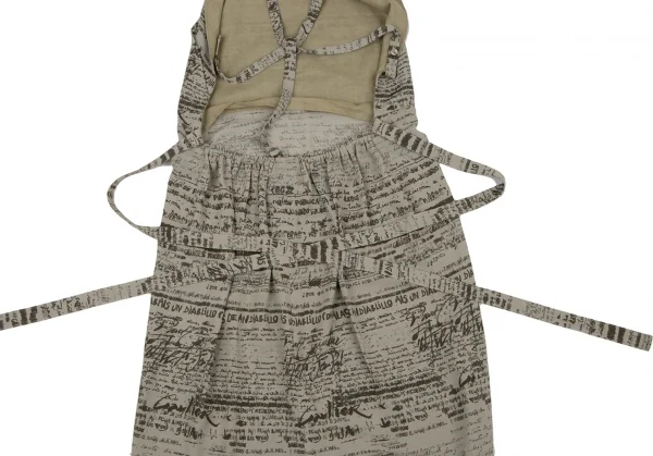 Jean Paul GAULTIER CLASSIQUE Lettering Print Dress K-132024_010