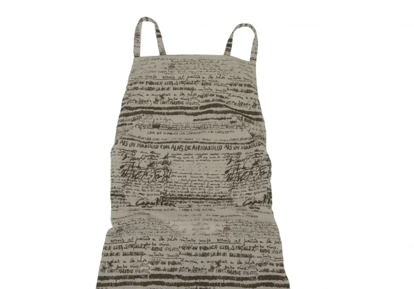 Jean Paul GAULTIER CLASSIQUE Lettering Print Dress K-132024_003