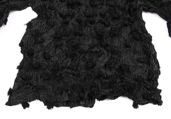 Unbranded Wrinkle Pleats Decoration T Shirt K-132098_007