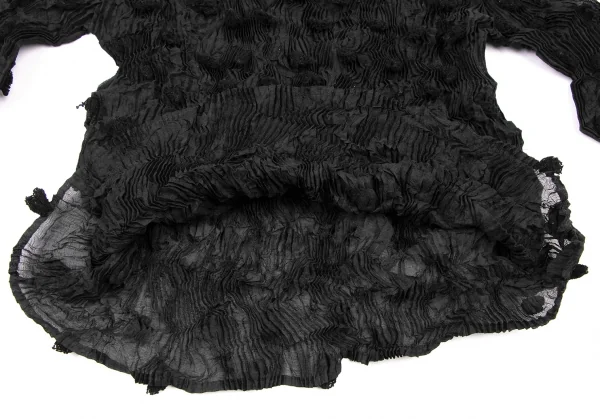 Unbranded Wrinkle Pleats Decoration T Shirt K-132098_008