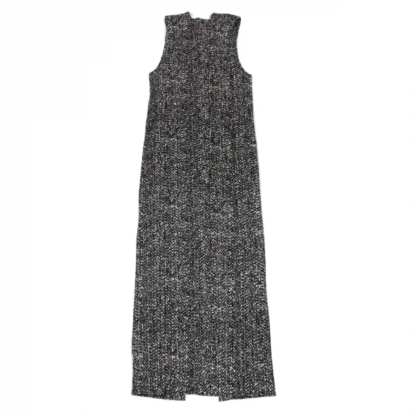 PLEATS PLEASE Mottled Print Sleeveless Dress K-132113_015