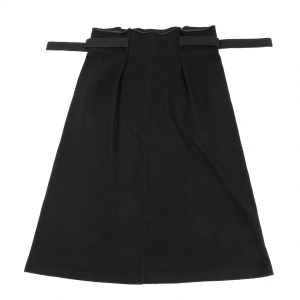 Y's Angola Blended Side Belted Knit Skirt K-132140_009