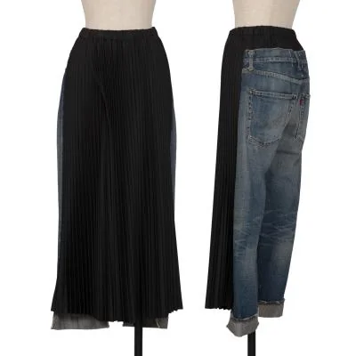JUNYA WATANABE COMME des GARCONS×Levi's Pleats Switching Jeans