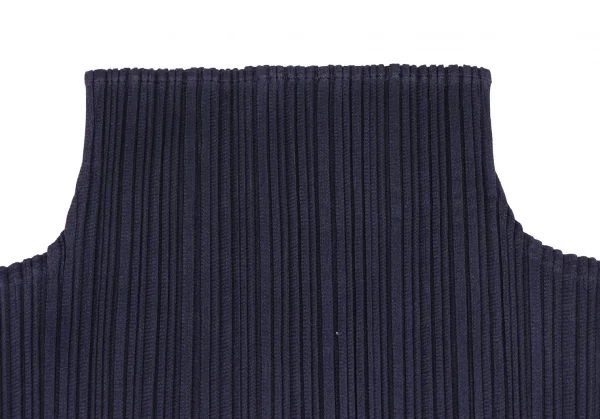 PLEATS PLEASE Pleated Turtle Neck T Shirt K-132161_003