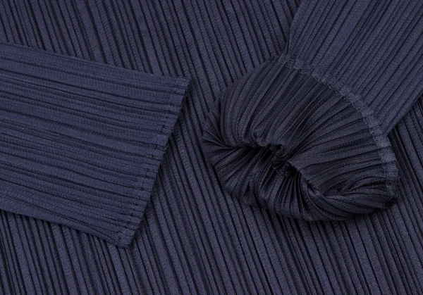 PLEATS PLEASE Pleated Turtle Neck T Shirt K-132161_006