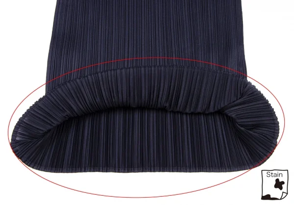 PLEATS PLEASE Pleated Turtle Neck T Shirt K-132161_008