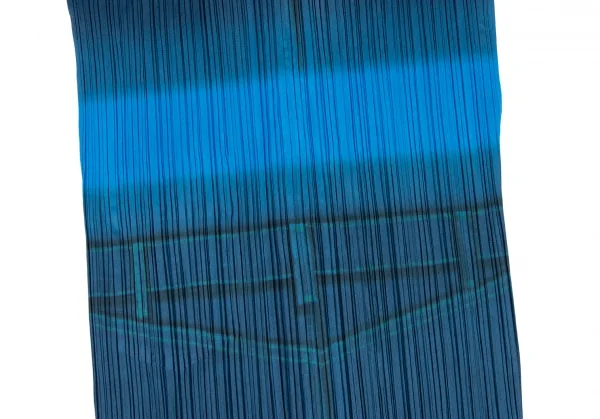 PLEATS PLEASE Denim Print Gradation Sleeveless Shirt & Skirt K-132164_010