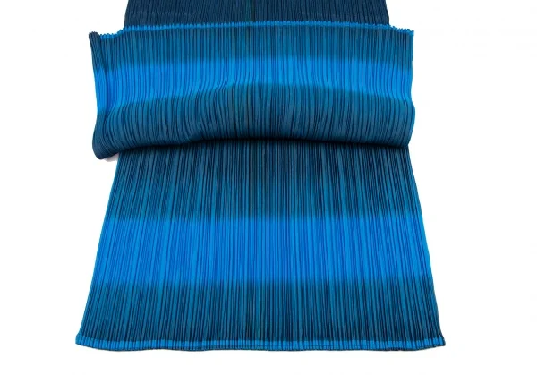 PLEATS PLEASE Denim Print Gradation Sleeveless Shirt & Skirt K-132164_017