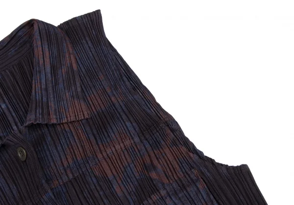 PLEATS PLEASE Pocket Design Sleeveless Shirt & Skirt K-132167_006