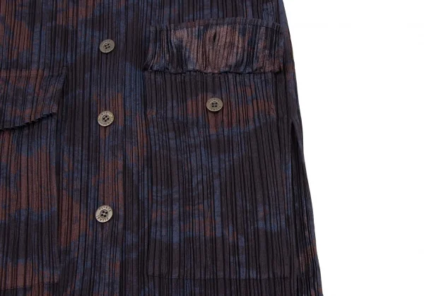 PLEATS PLEASE Pocket Design Sleeveless Shirt & Skirt K-132167_009