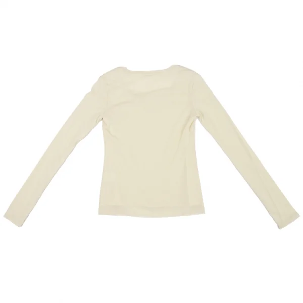 VIVIENNE TAM Layer Net Long Sleeve T Shirt  K-132189_011