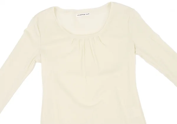 VIVIENNE TAM Layer Net Long Sleeve T Shirt  K-132189_003